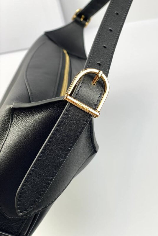 CELINE Bags MEDIUM ROMY in Supple Calfskin black