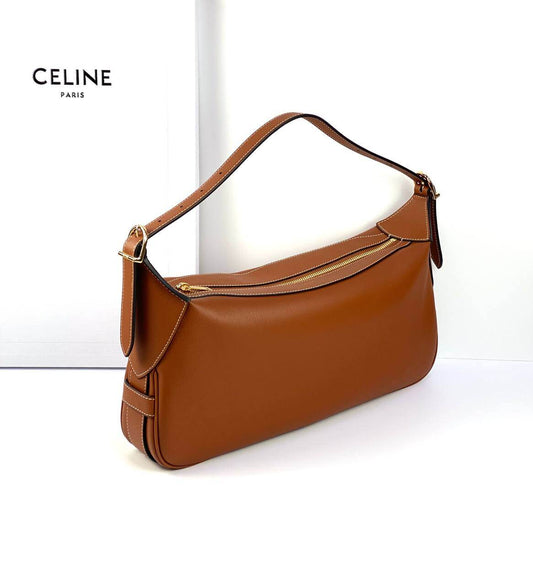 CELINE Bags MEDIUM ROMY in Supple Calfskin - Tan