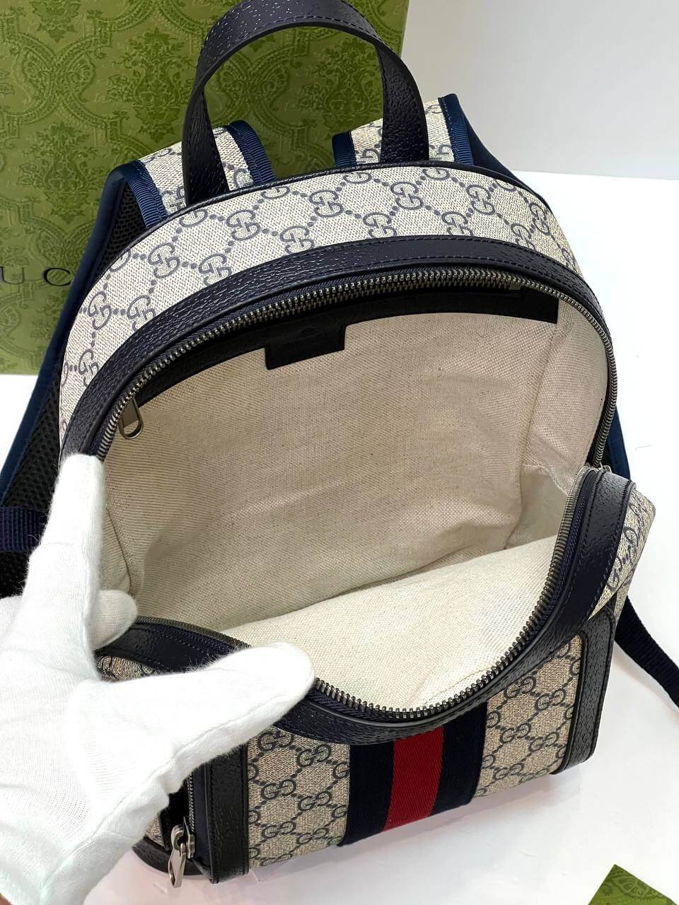Ophidia GG small backpack
