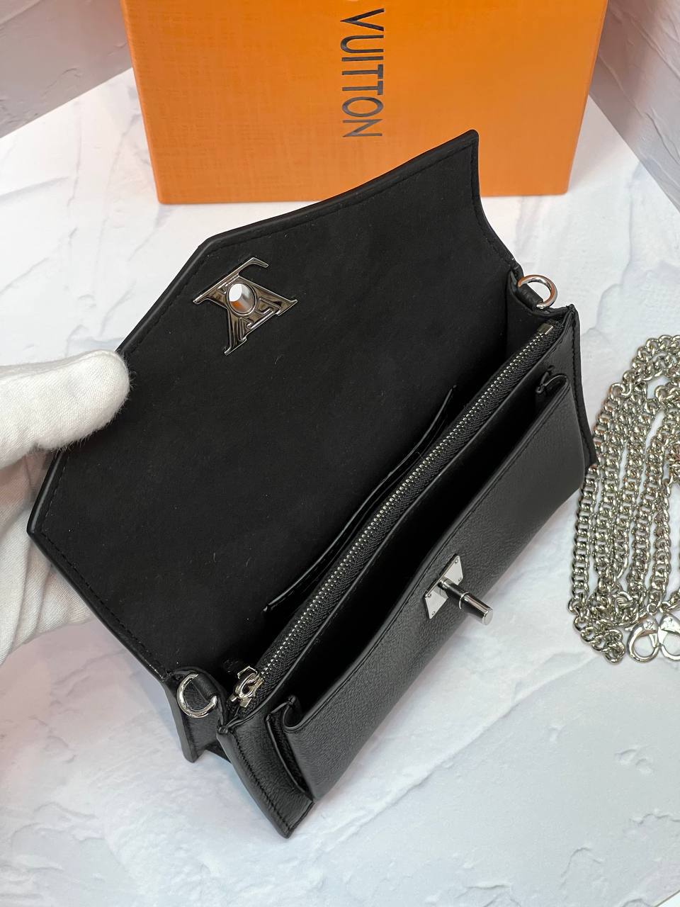 Pochette Mylockme Chain black