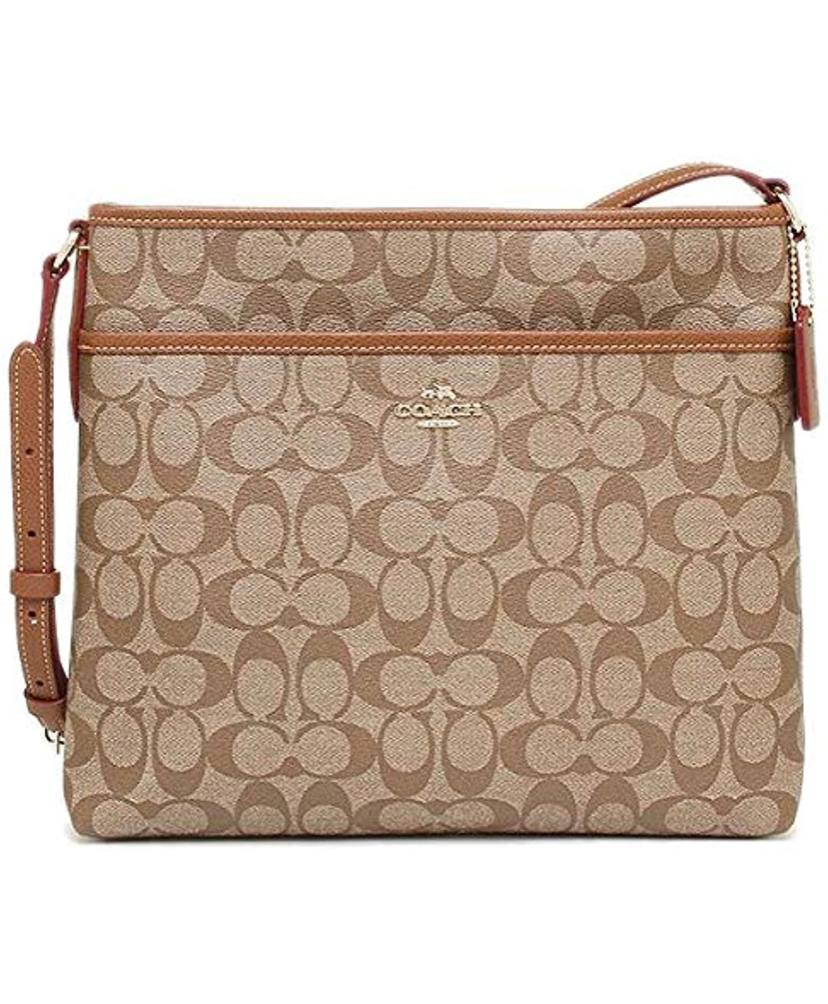 Coach File Bag In Brown