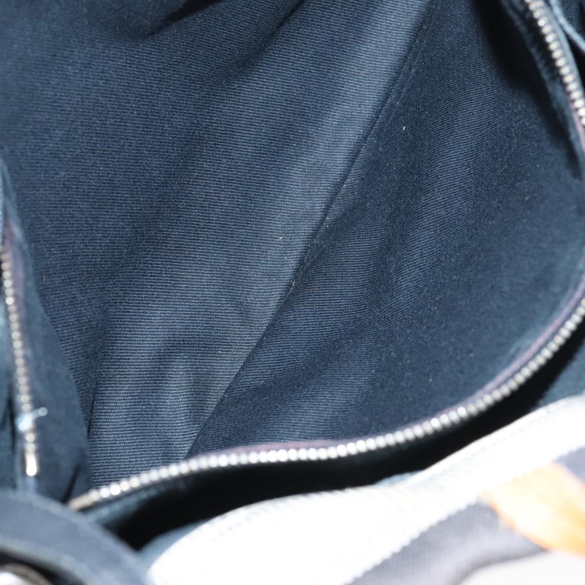 CHANEL Tote Bag Denim Navy CC PP037