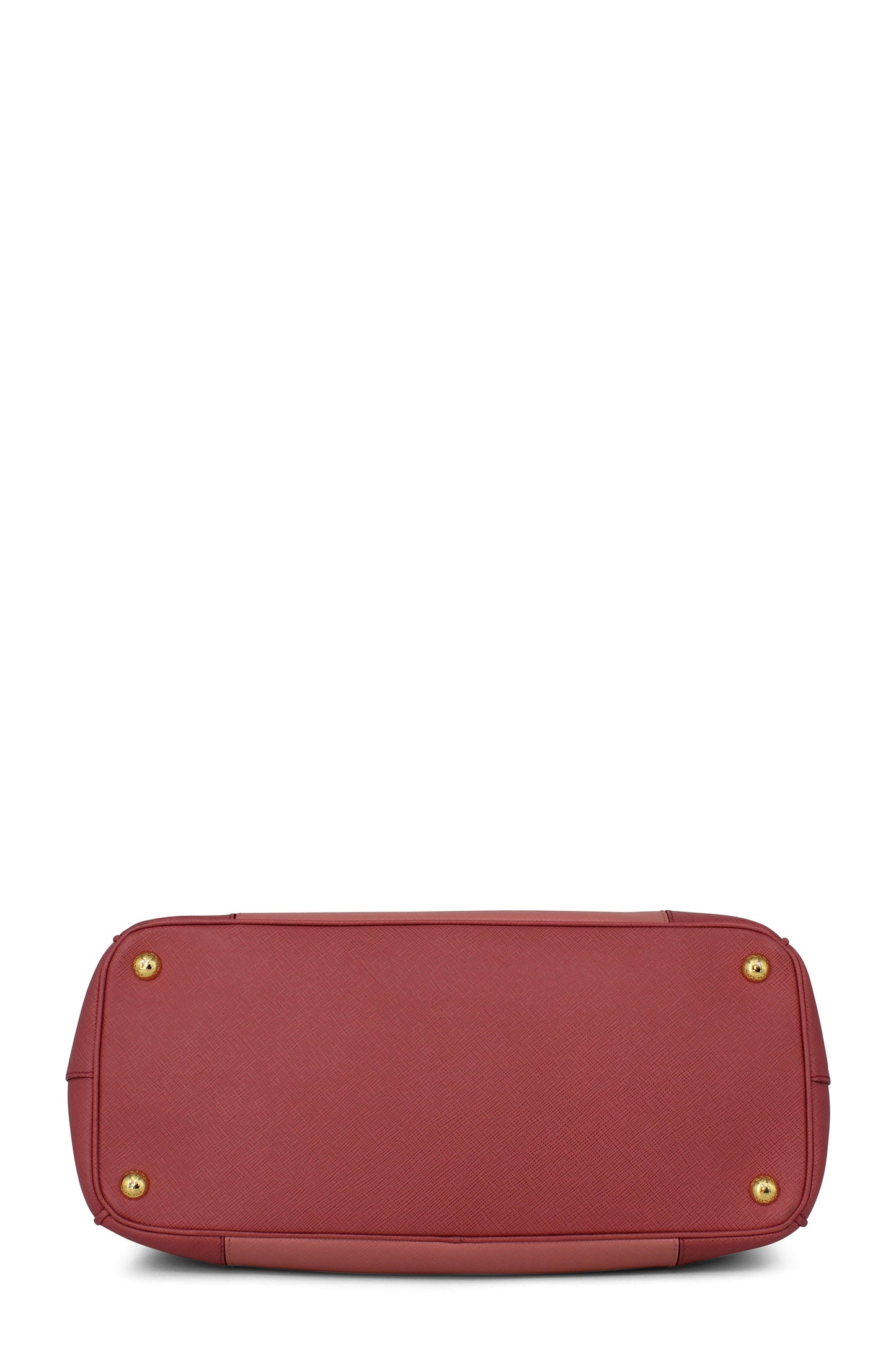 Medium Saffiano Lux Double Zip Tote Pink Multi