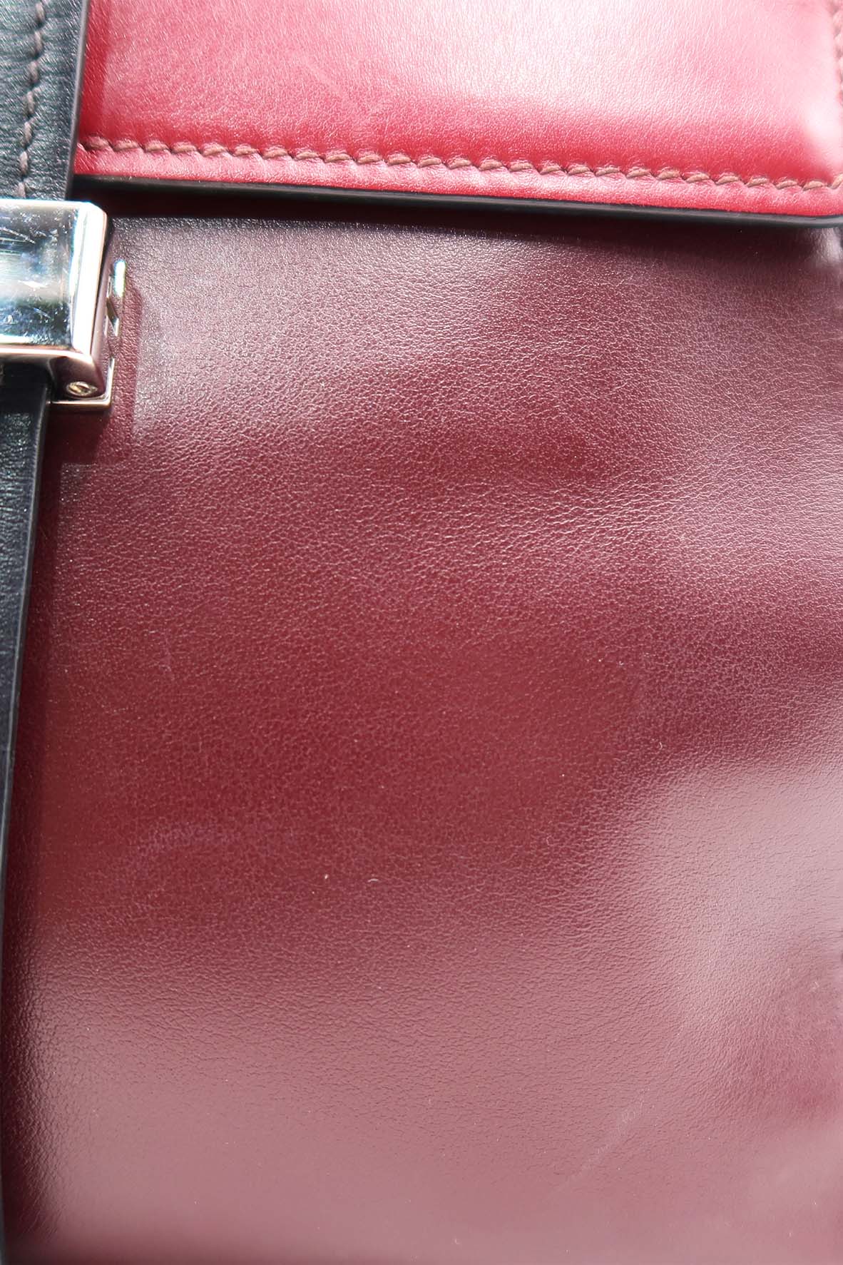 City Top Handle Bag Burgundy