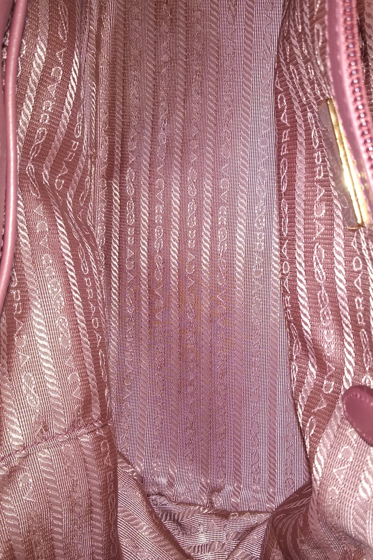 Nylon Jacquard Ribbon 2Way Bag Camelia