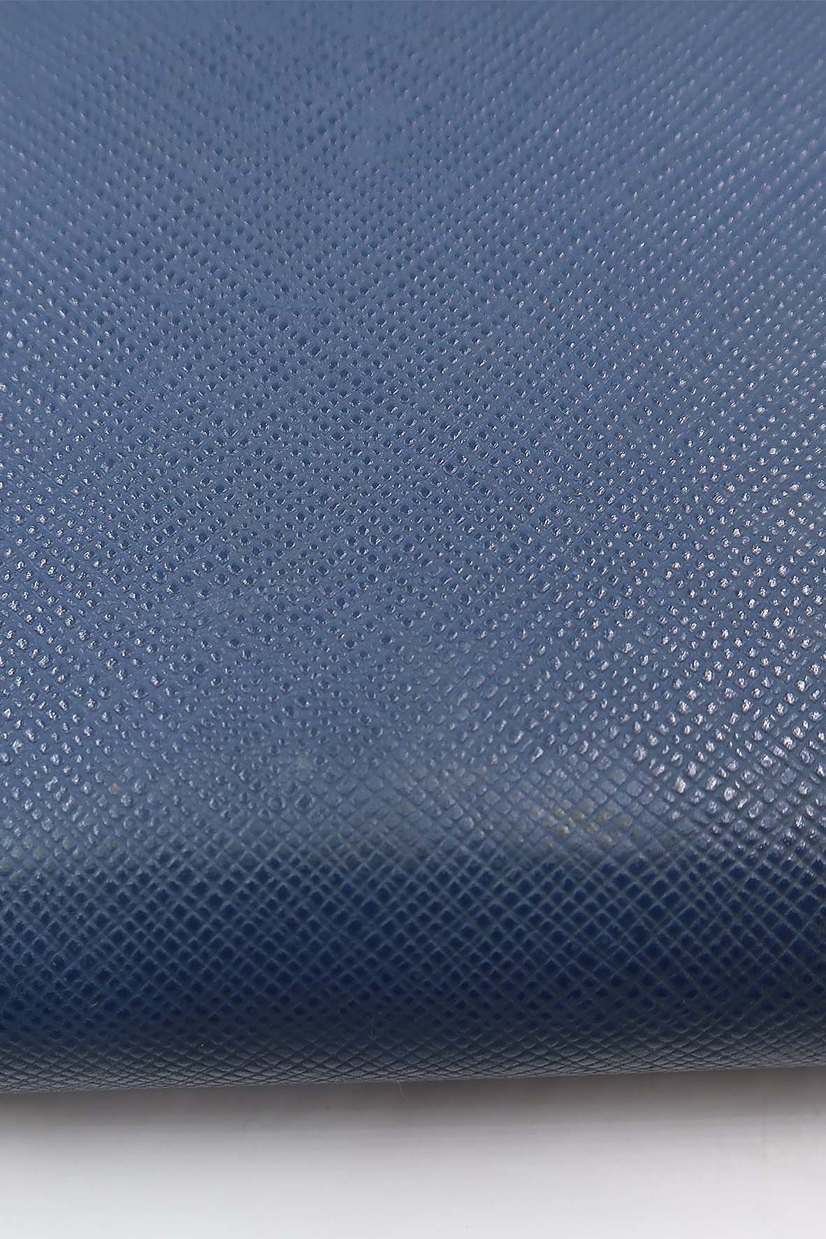 Saffiano Large Wallet Blue