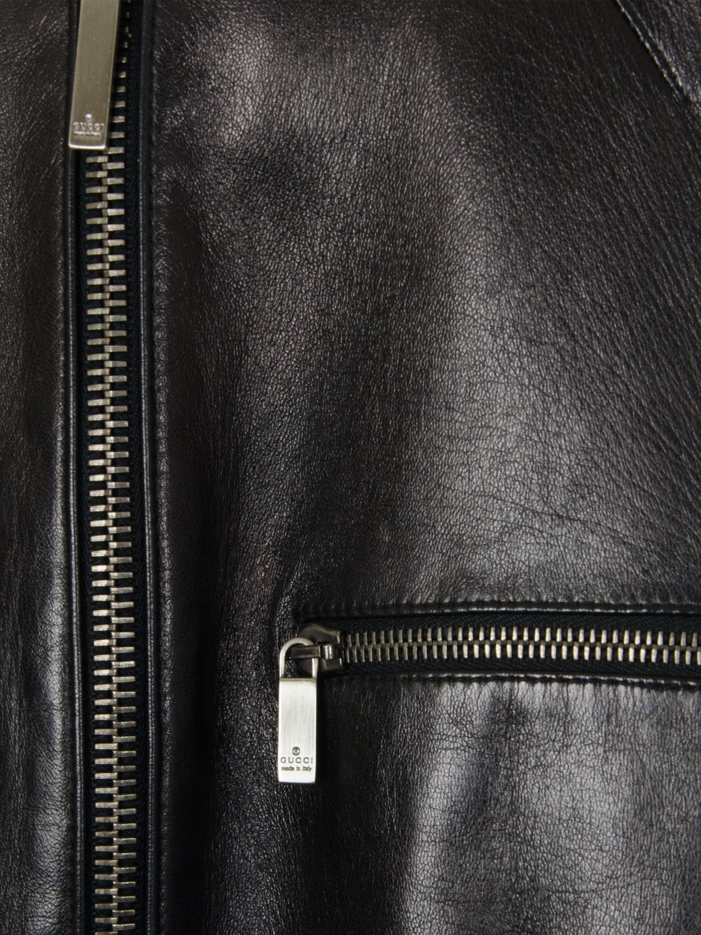 Black Lambskin Leather Jacket
