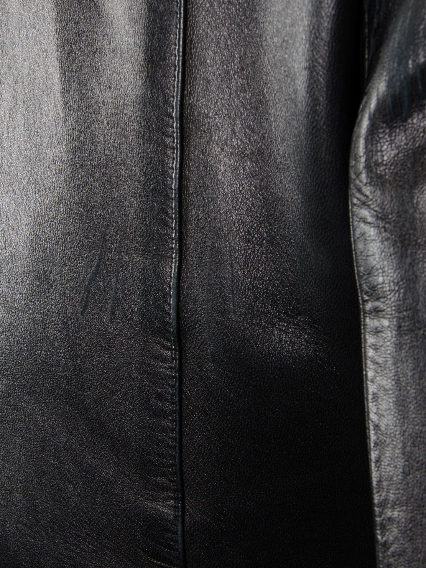 Black Lambskin Leather Jacket