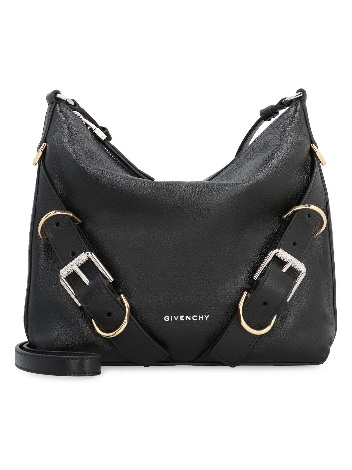 VOYOU LEATHER CROSSBODY BAG