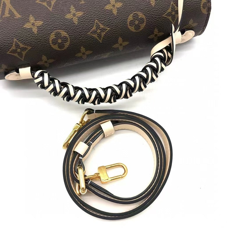 Louis Vuitton Monogram Canvas Pochette Metis Brown Medium Bag