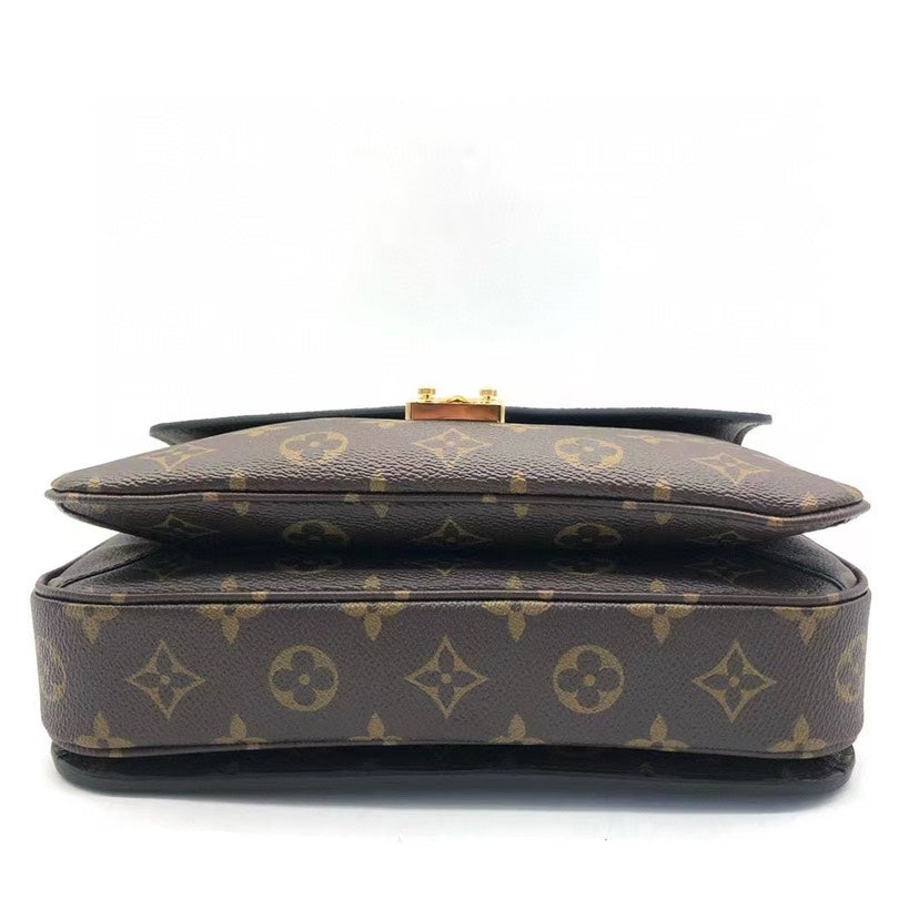 Louis Vuitton Monogram Canvas Pochette Metis Brown Medium Bag
