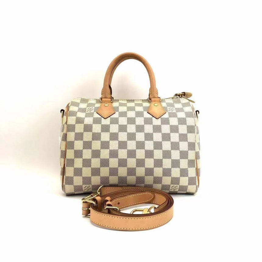 Louis Vuitton Speedy 25 Damier Azur Bag