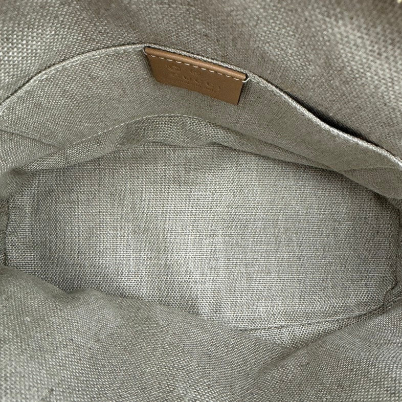 Gucci Soho Leather Handbag Beige Medium