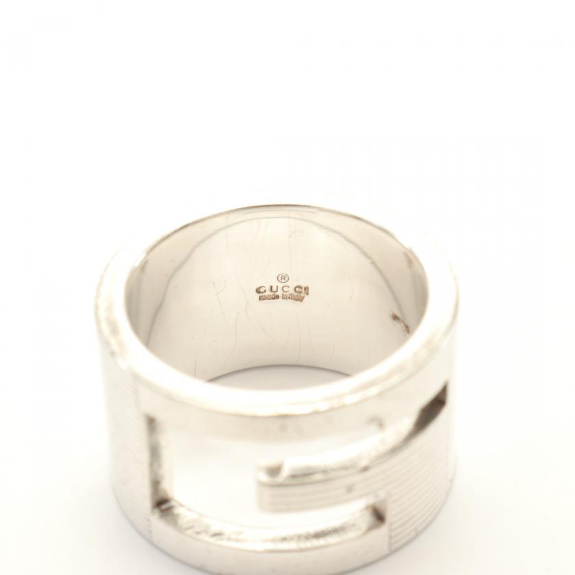 Gucci G Ring SV925 Silver Size 7