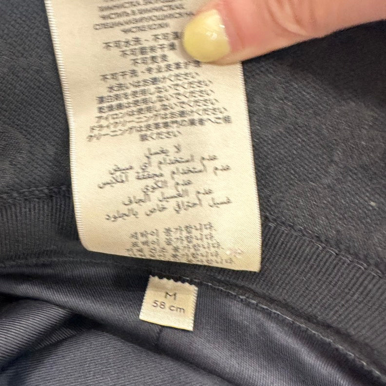 Gucci GG Marmont Black Bucket Hat Size M/58cm
