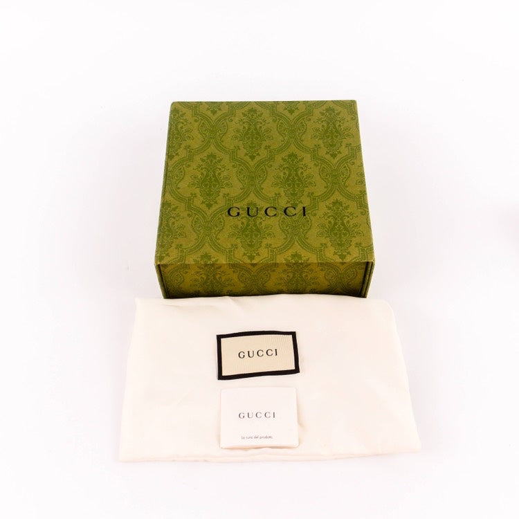 Gucci Monogram Belt Brown GG Pattern 75cm 30in With Dustbag and Box