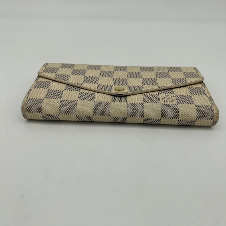 Louis Vuitton Portfoille Tresor Damier Azur Long Wallet N60019