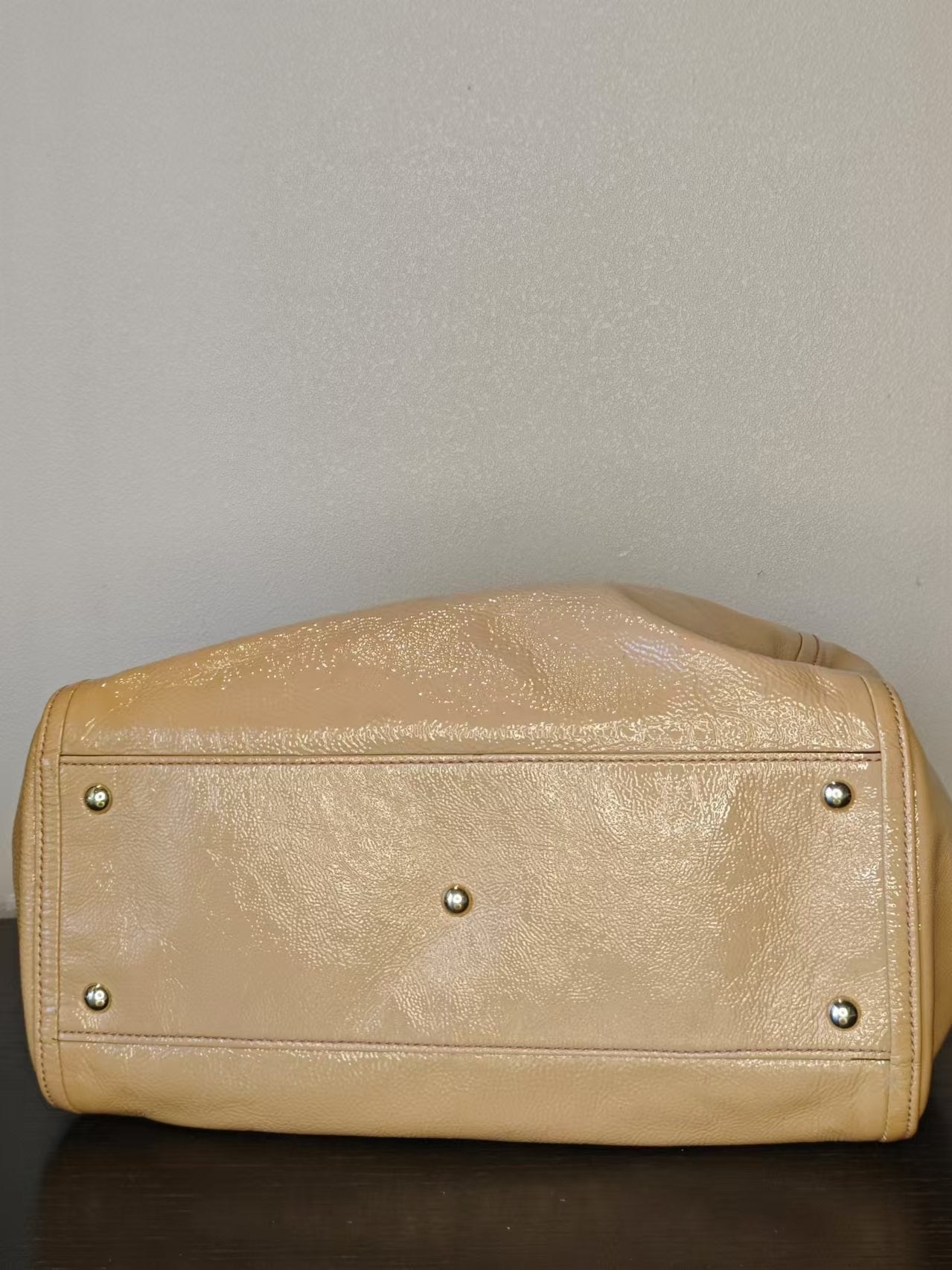 Gucci Soho Beige Leather Tote Bag Medium