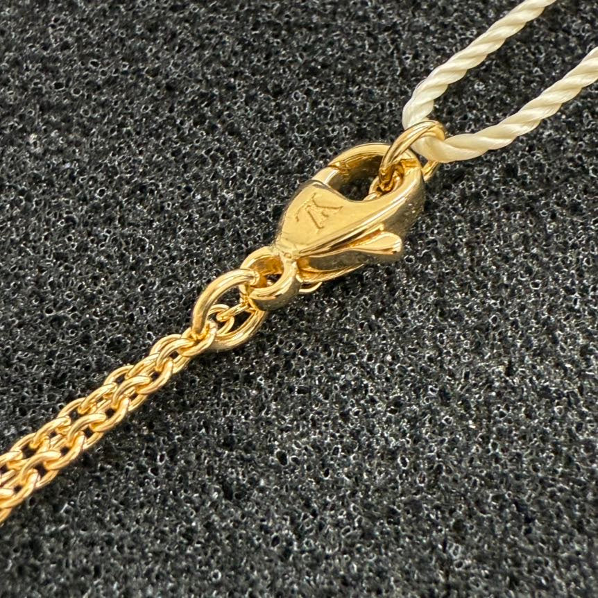 Louis Vuitton Empreinte Yellow Gold Pendant Necklace