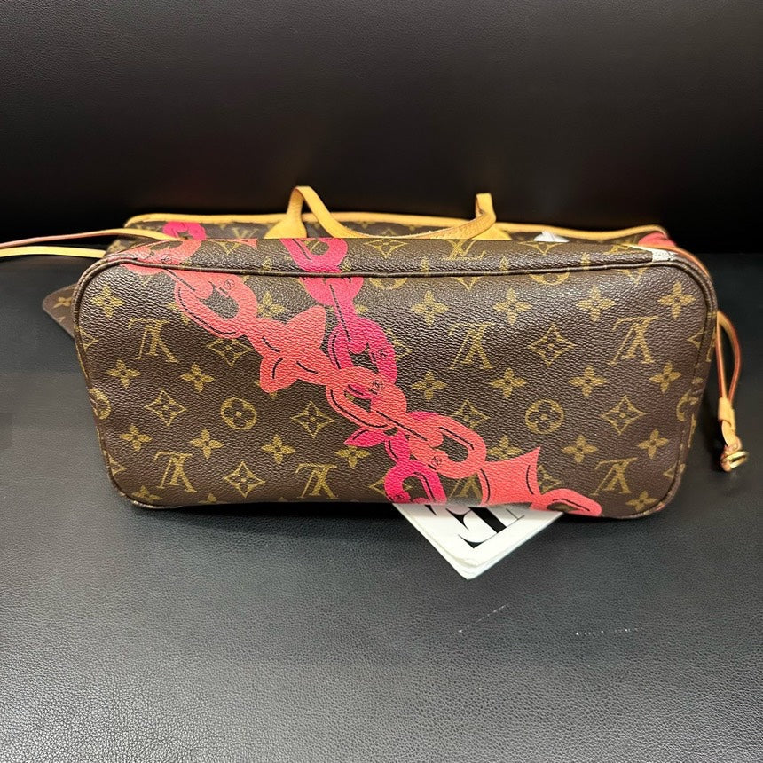 Louis Vuitton Tanabata Limited Mother Child Tote Bag 32cm Multicolor