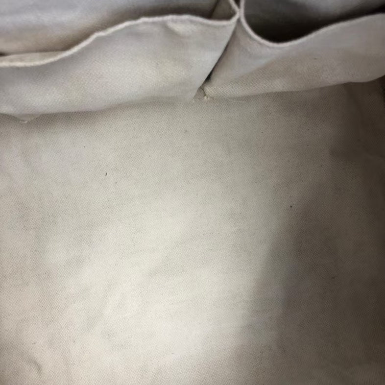 Gucci Boston Beige Red Canvas Leather Two-Way Bag