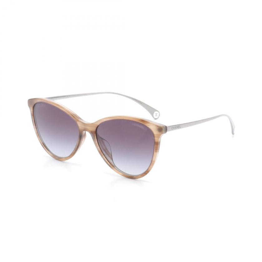 Chanel 939004 Gray Brown Sunglasses