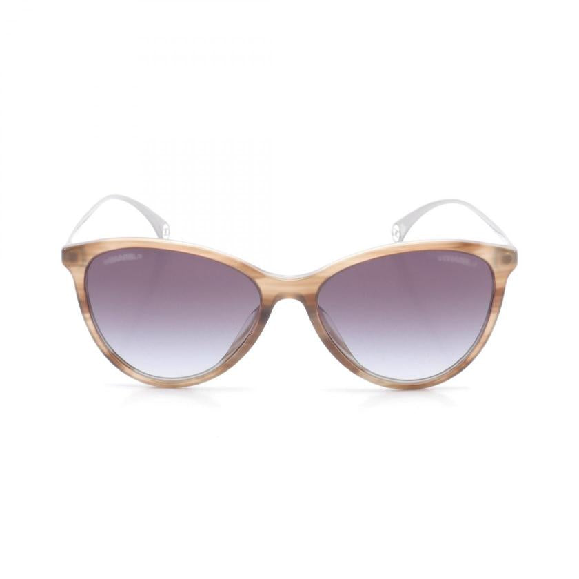 Chanel 939004 Gray Brown Sunglasses