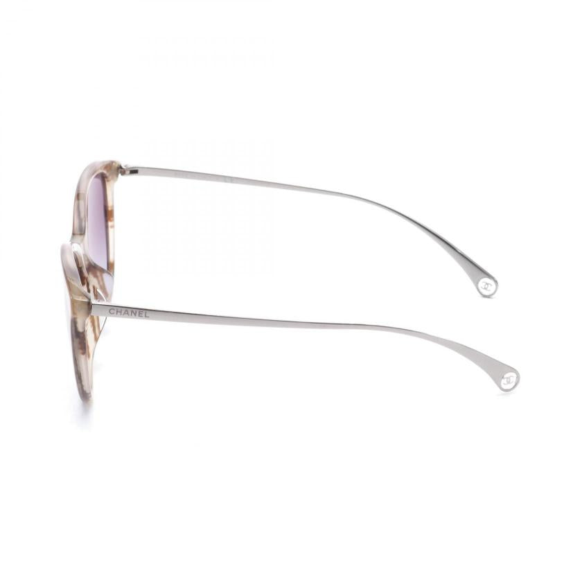 Chanel 939004 Gray Brown Sunglasses