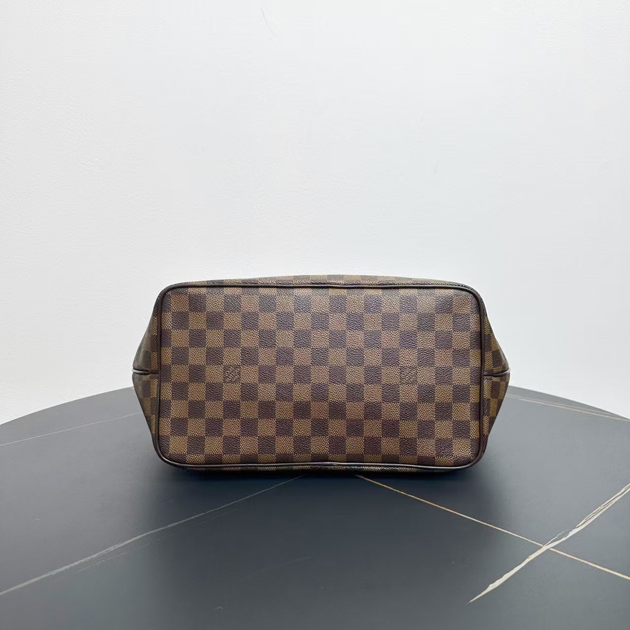 Louis Vuitton Damier Ebene Canvas Siena MM Tote Bag Brown