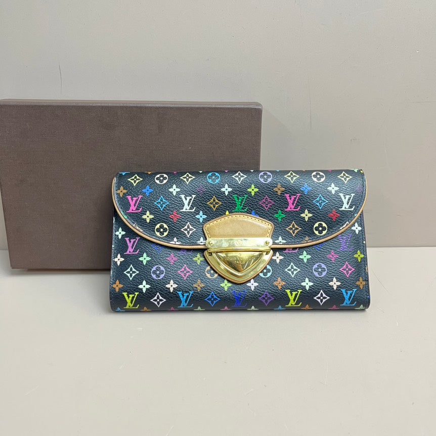 Louis Vuitton Multicolor Canvas Long Wallet