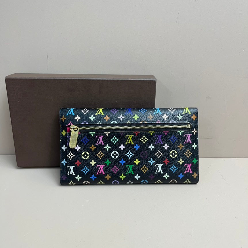 Louis Vuitton Multicolor Canvas Long Wallet