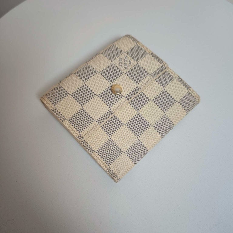Louis Vuitton Damier Azur Compact Wallet