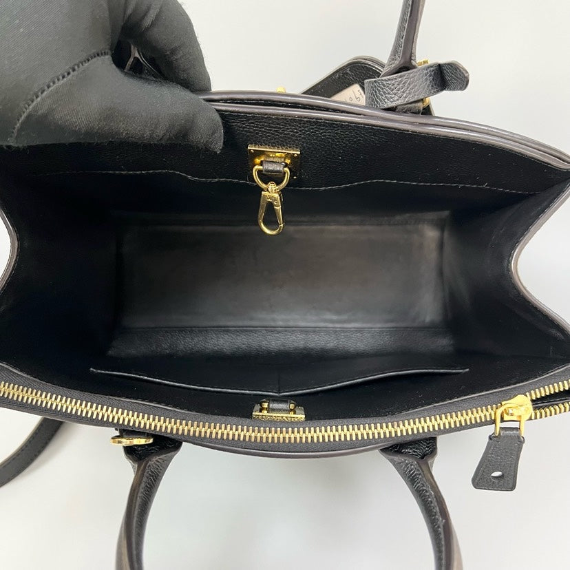 Louis Vuitton City Streamer Medium Black Handbag