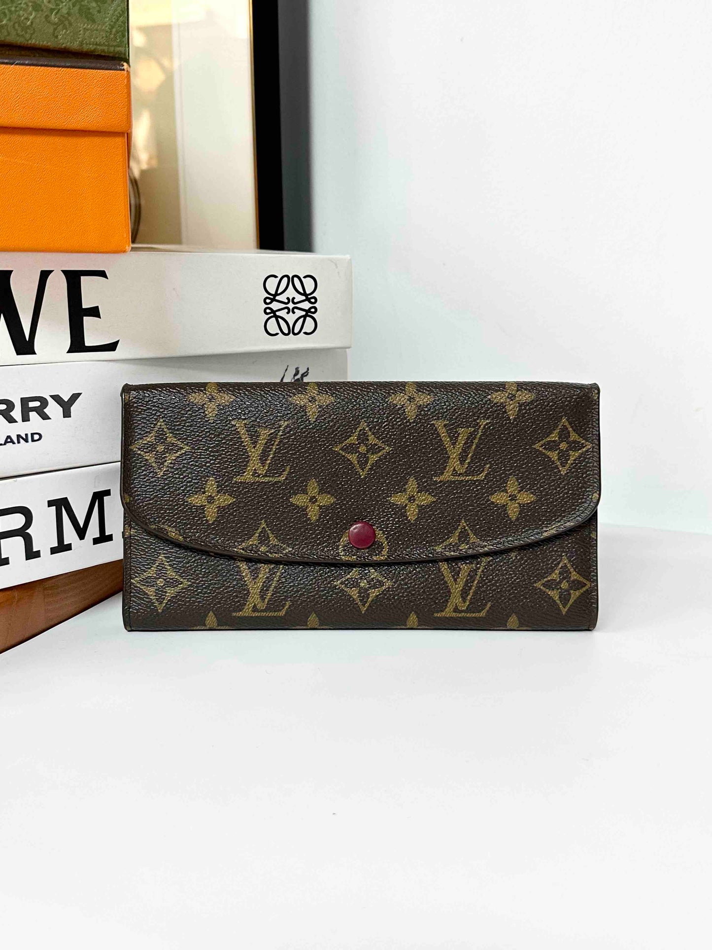 Louis Vuitton Sarah Monogram Brown Wallet