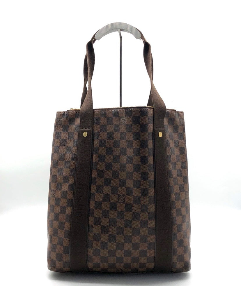 Louis Vuitton Damier Tote Bag Brown 31x37x11cm