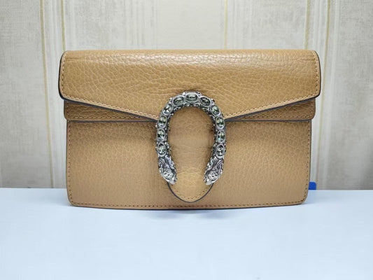 Gucci Dionysus Mini Bag Brown Leather Crossbody