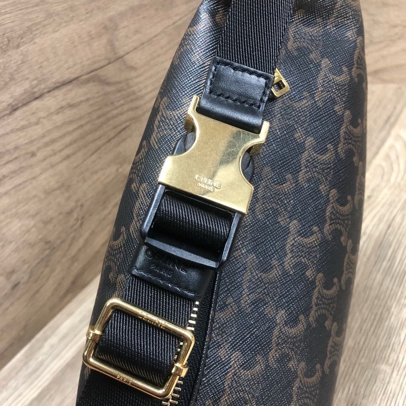 Celine Belt Bum Bag Black Medium
