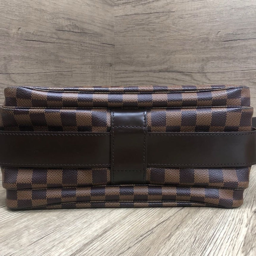Louis Vuitton Damier Ebene Messenger Bag Brown Large