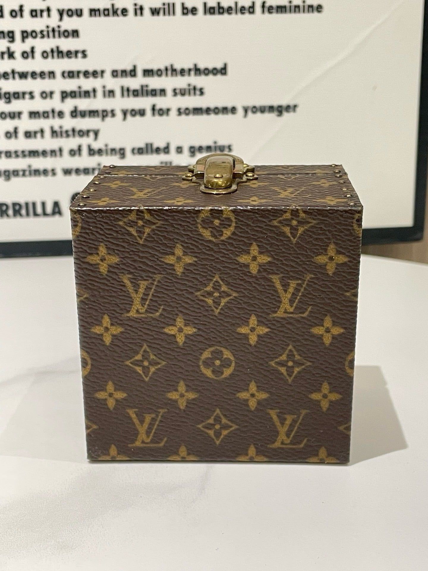 Louis Vuitton Monogram Brown Jewelry Box 2004