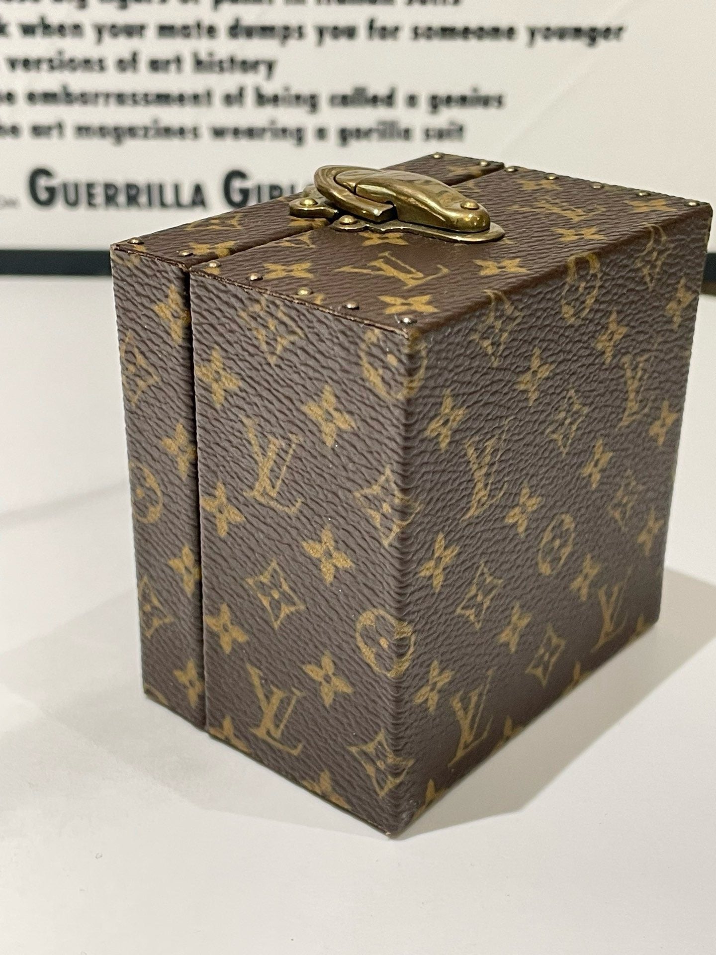 Louis Vuitton Monogram Brown Jewelry Box 2004