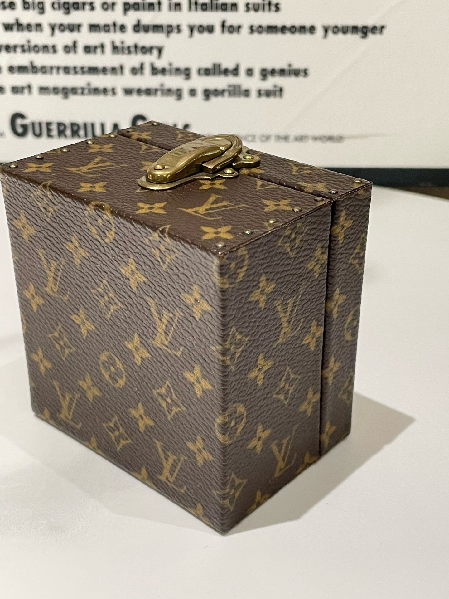 Louis Vuitton Monogram Brown Jewelry Box 2004