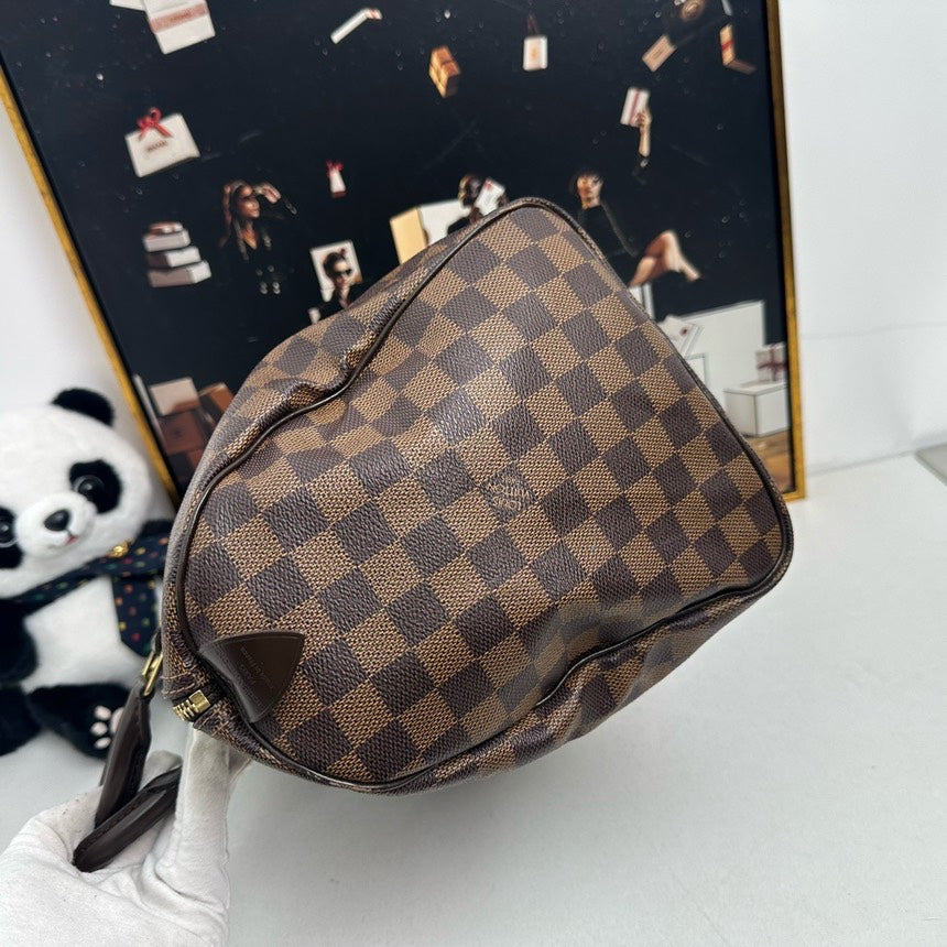 Louis Vuitton Speedy 35 Brown Damier Bag
