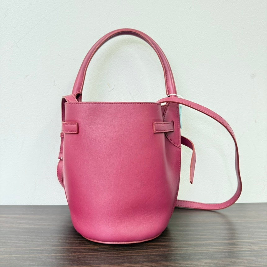 Celine Pink Leather 2way Bucket Bag