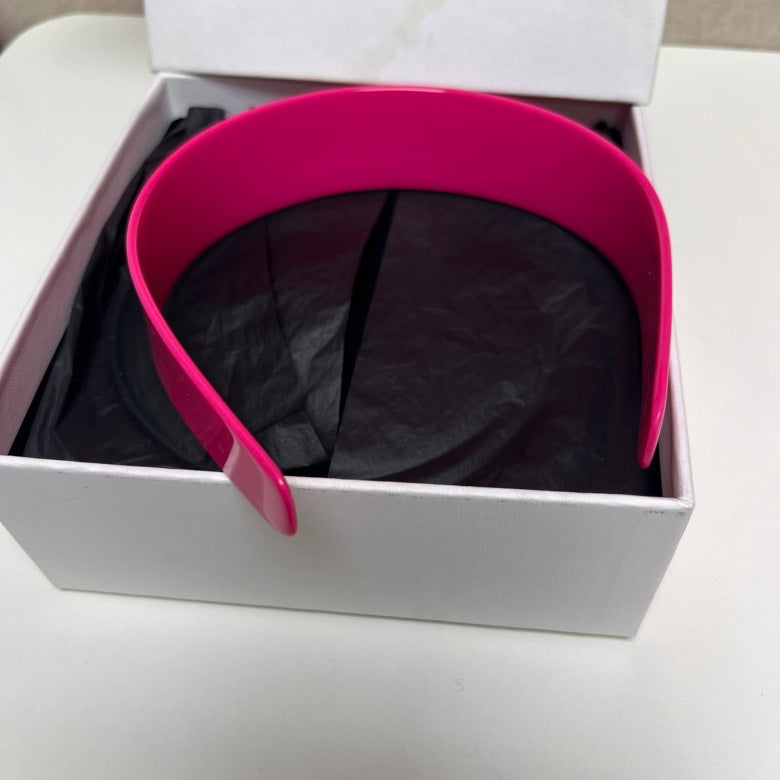 Celine Pink Acetate Hairpin Large
