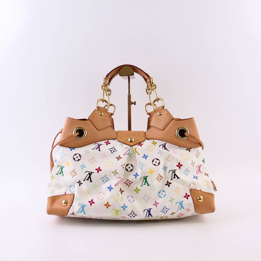 Louis Vuitton Multicolor Ursula Bag White Large