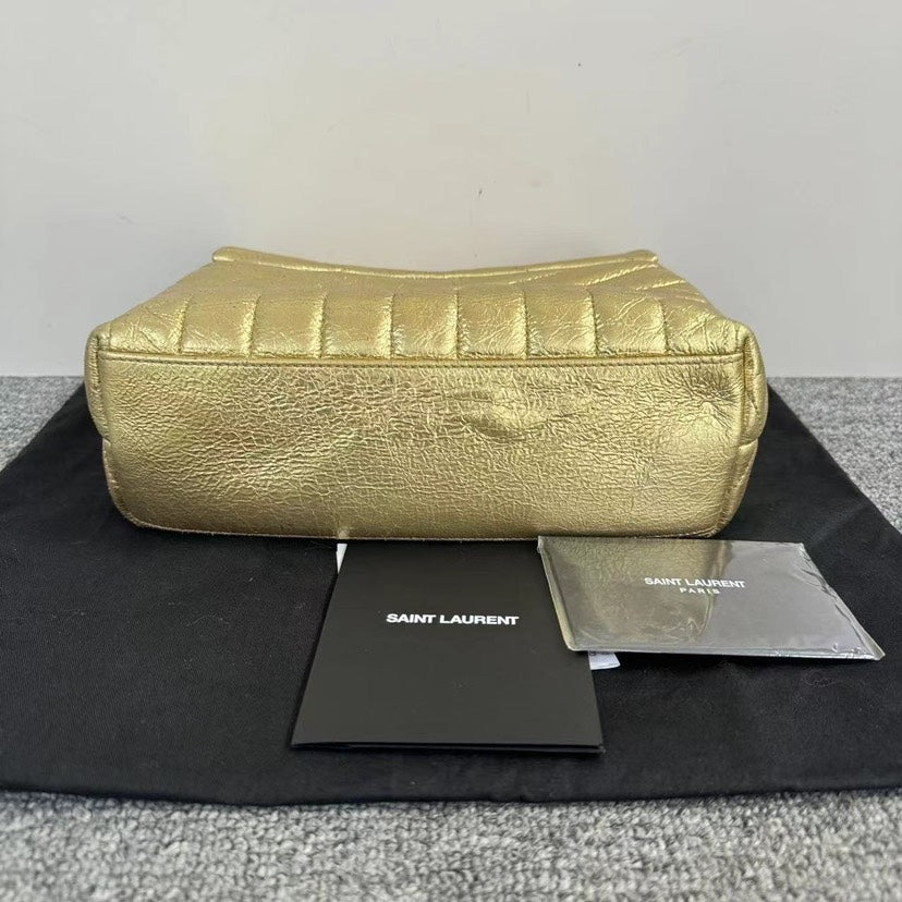 Saint Laurent Niki Gold Chain Bag