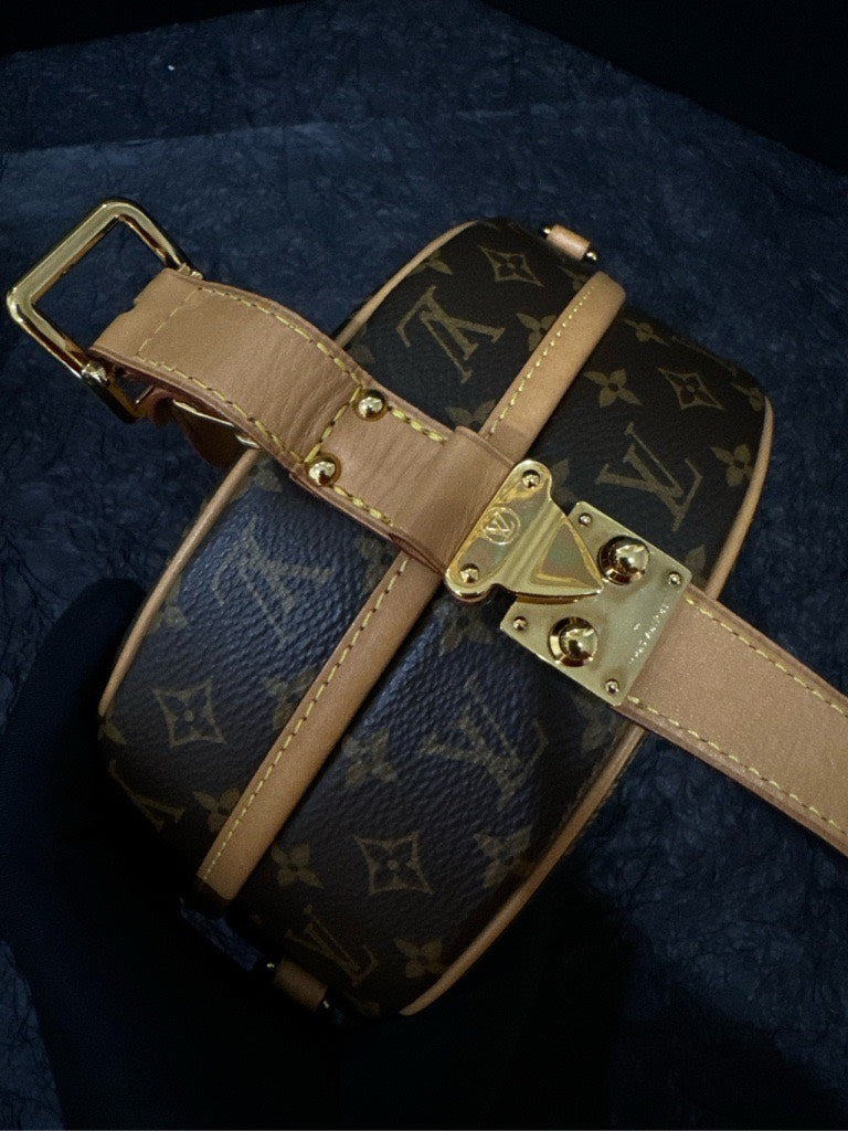 LV Petite Boite Chapeau Monogram Brown Handle Bag