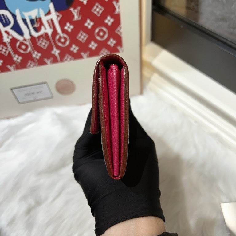 Louis Vuitton Multicolore Sarah Black Wallet