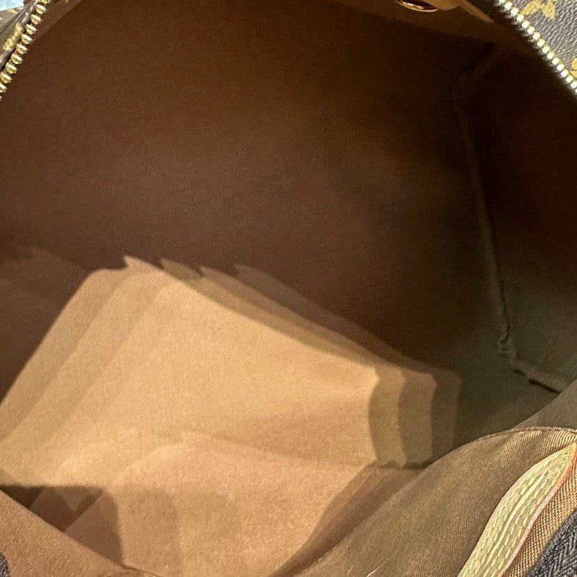 Louis Vuitton Speedy 35 Monogram Brown Handbag