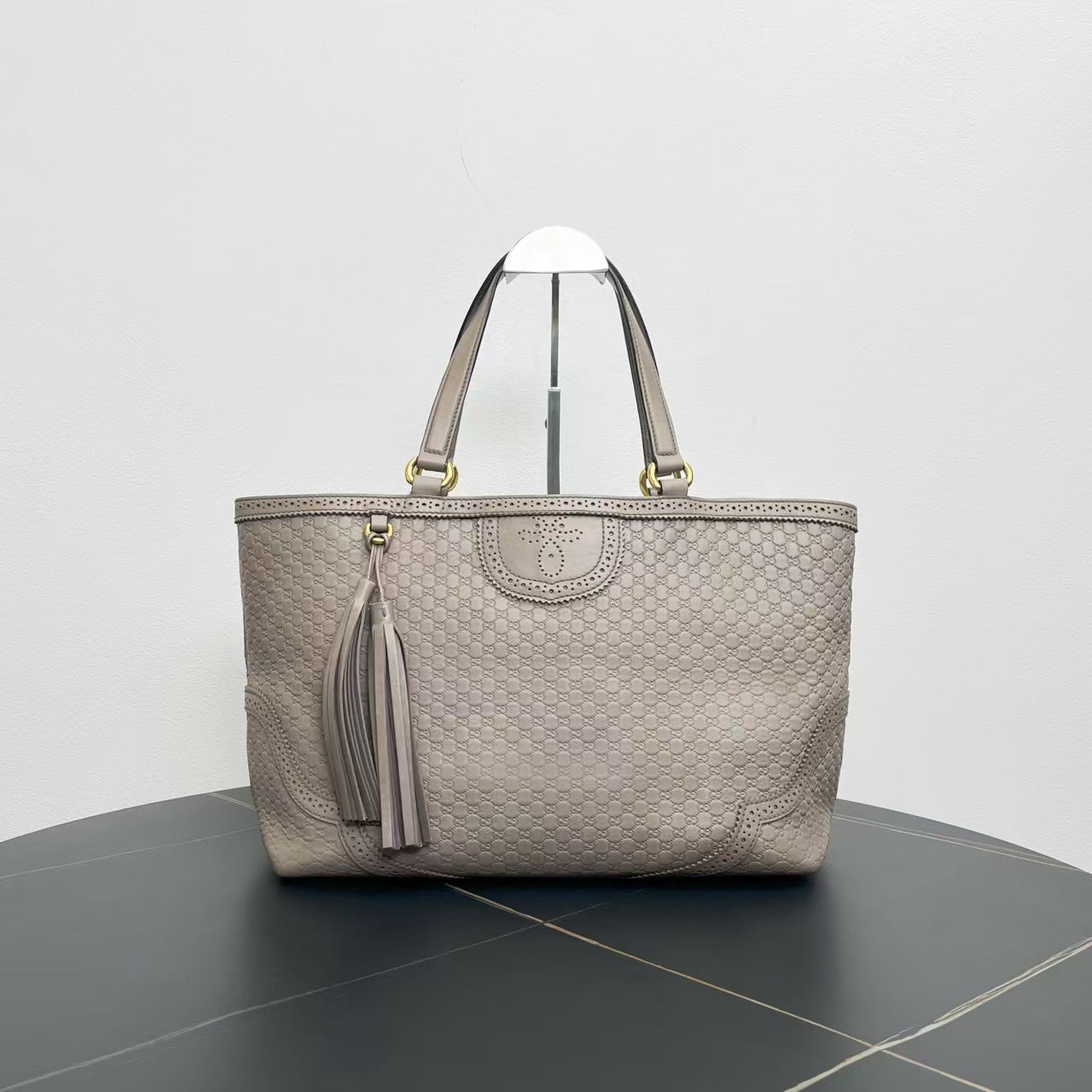 Gucci Soho Beige Leather Tote Bag